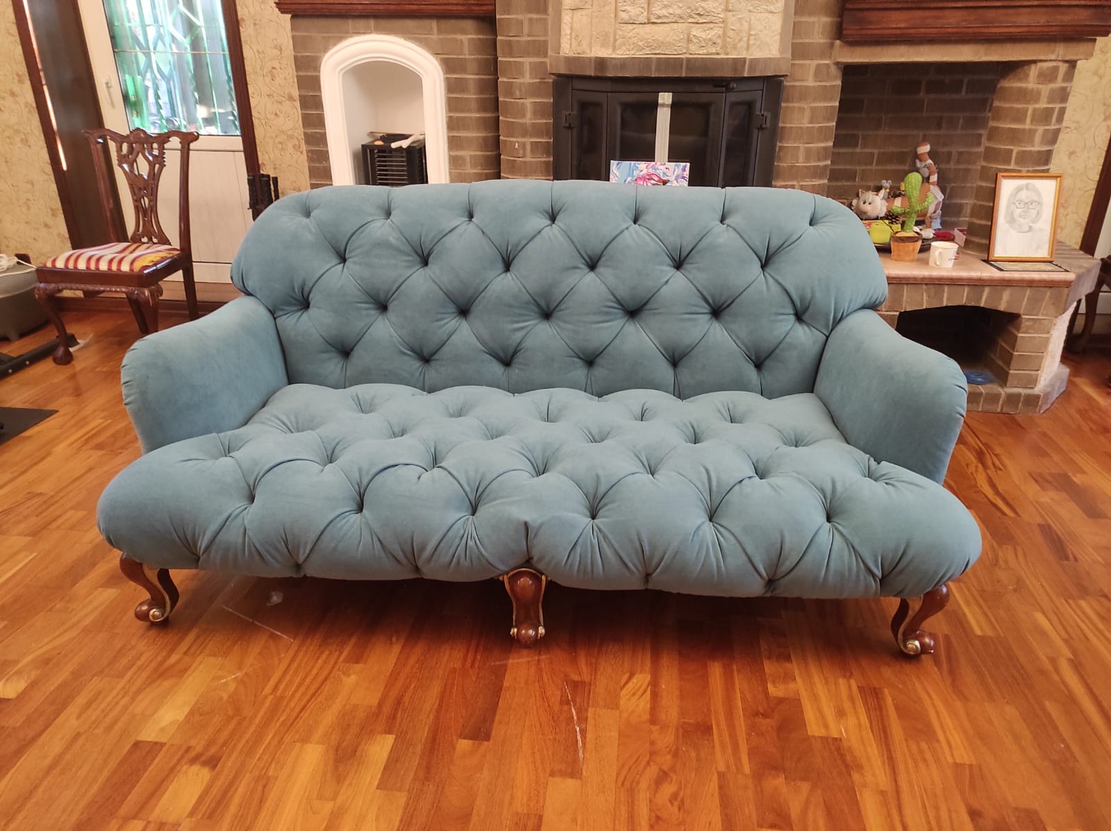 Обивка дивана. Хвалынск