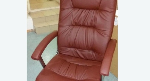Обтяжка офисного кресла. Хвалынск